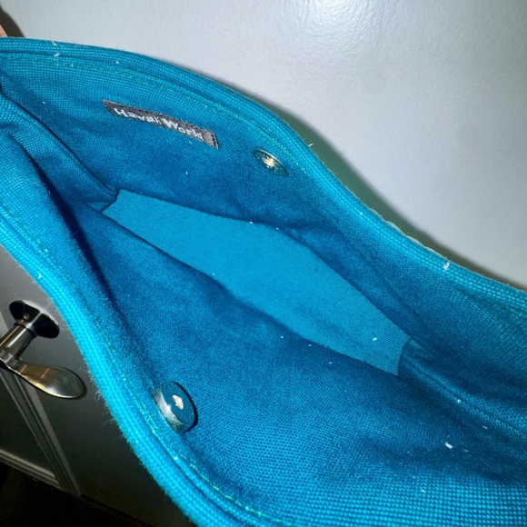 Vintage 90s Y2K Tropical Hawaiian Print Canvas Handbag - Picture 7 of 7